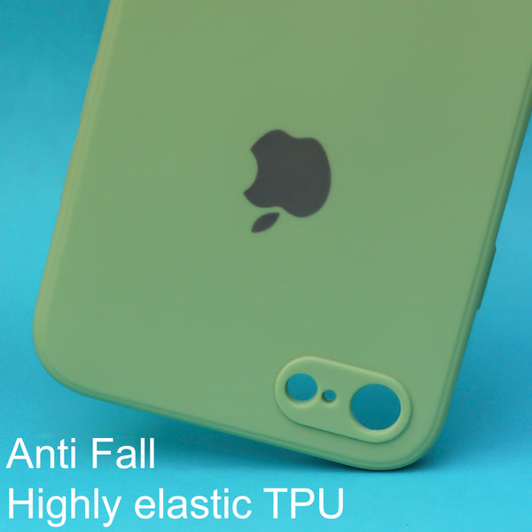 Light Green Candy Silicone Case for Apple Iphone 8