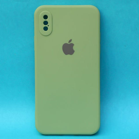 Light Green Candy Silicone Case for Apple Iphone Xs Max