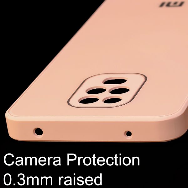 Peach camera Safe mirror case for Redmi note 9 Pro