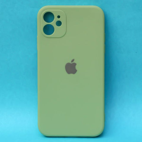 Light Green Candy Silicone Case for Apple Iphone 12