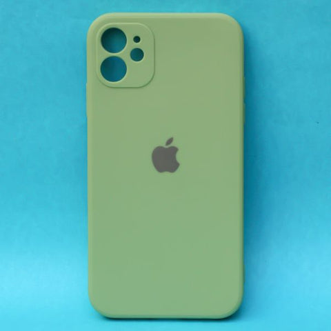 Light Green Candy Silicone Case for Apple Iphone 12 mini