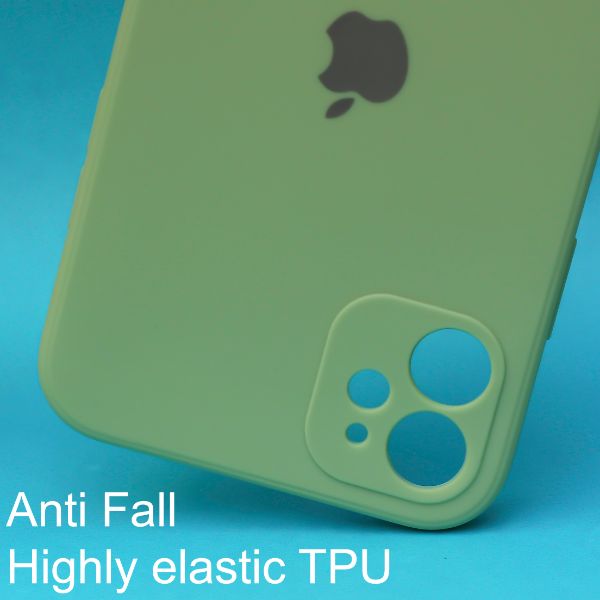 Light Green Candy Silicone Case for Apple Iphone 12