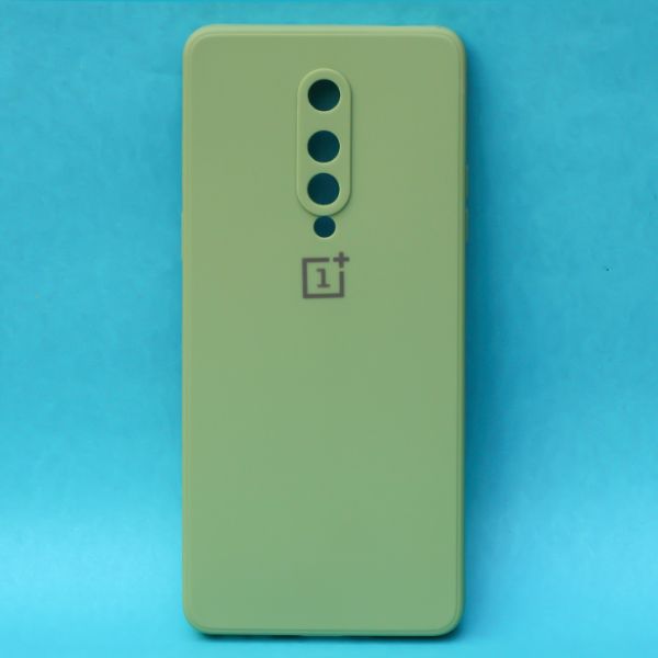Light Green Candy Silicone Case for Oneplus 8