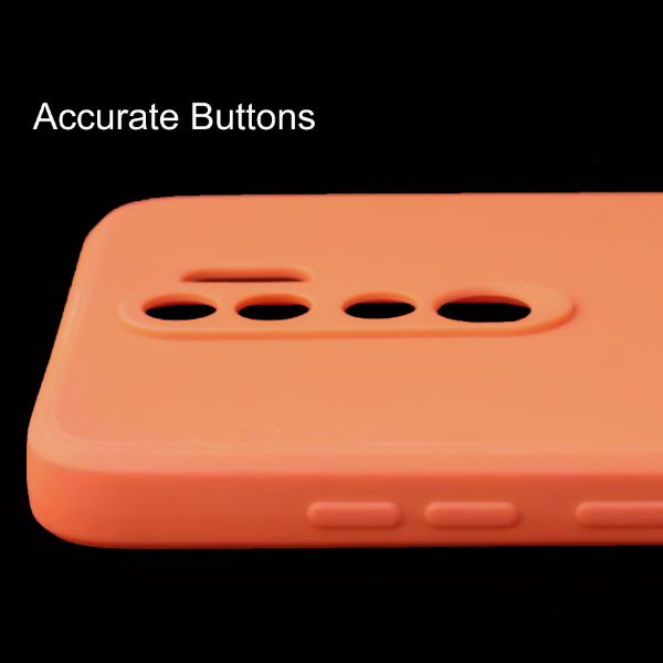 Orange Candy Silicone Case for Redmi Note 8 Pro