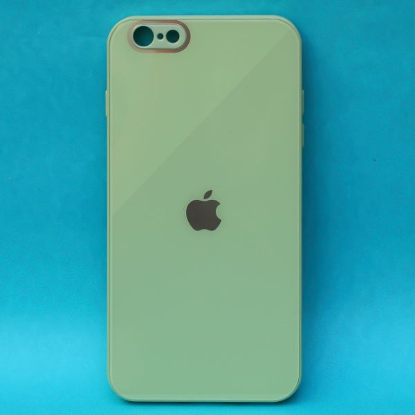 Sea Green camera Safe mirror case for Apple Iphone 6/6s