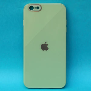Sea Green camera Safe mirror case for Apple Iphone 6/6s