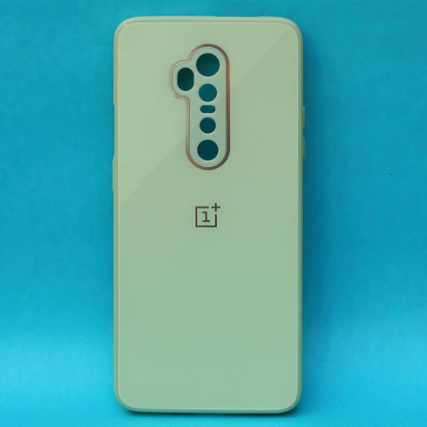 Light Green camera Safe mirror case for Oneplus 7 Pro