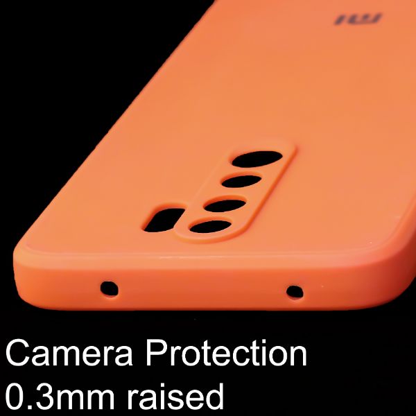 Orange Candy Silicone Case for Redmi Note 8 Pro