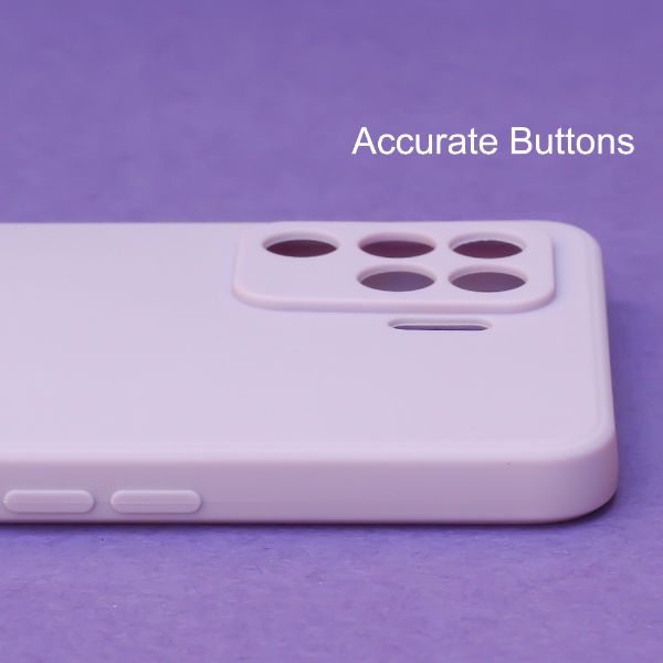 Purple Candy Silicone Case for Oppo F19 Pro