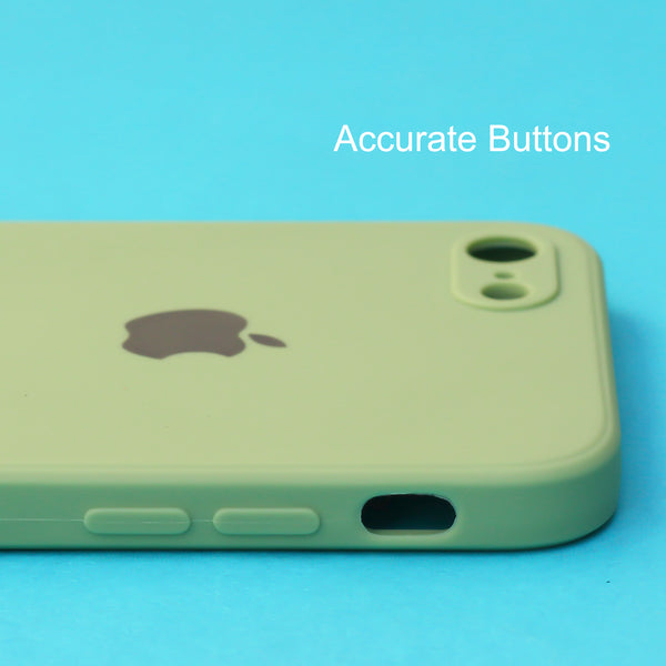 Light Green Candy Silicone Case for Apple Iphone 8