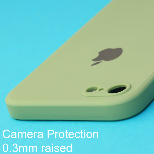 Light Green Candy Silicone Case for Apple Iphone 8