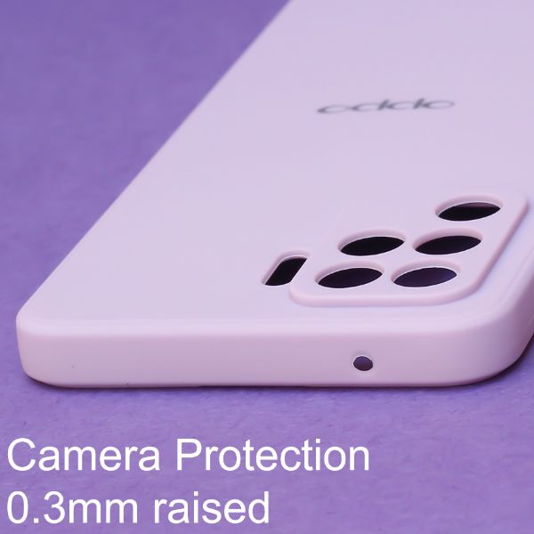 Purple Candy Silicone Case for Oppo F19 Pro