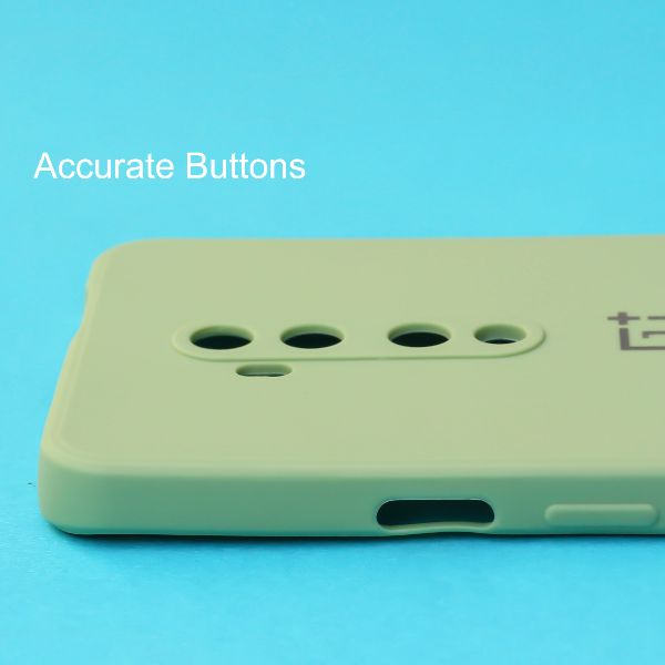 Light Green Candy Silicone Case for Oneplus 7T pro
