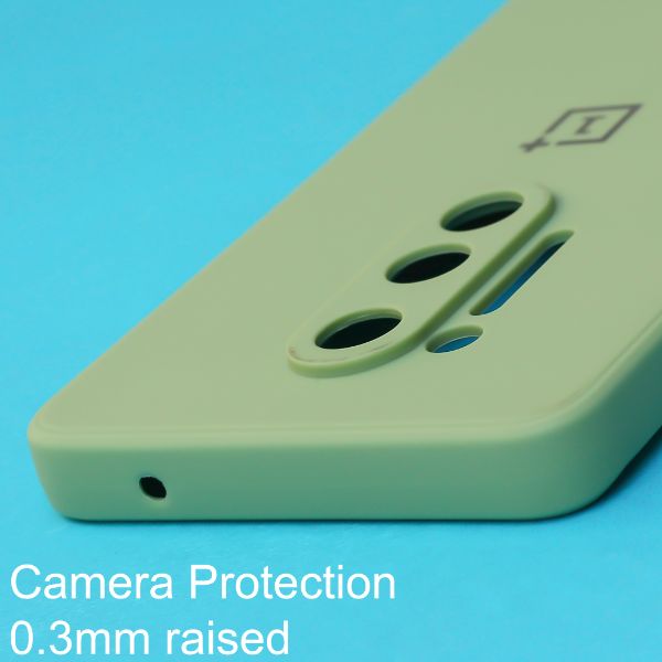 Light Green Candy Silicone Case for Oneplus 8 pro