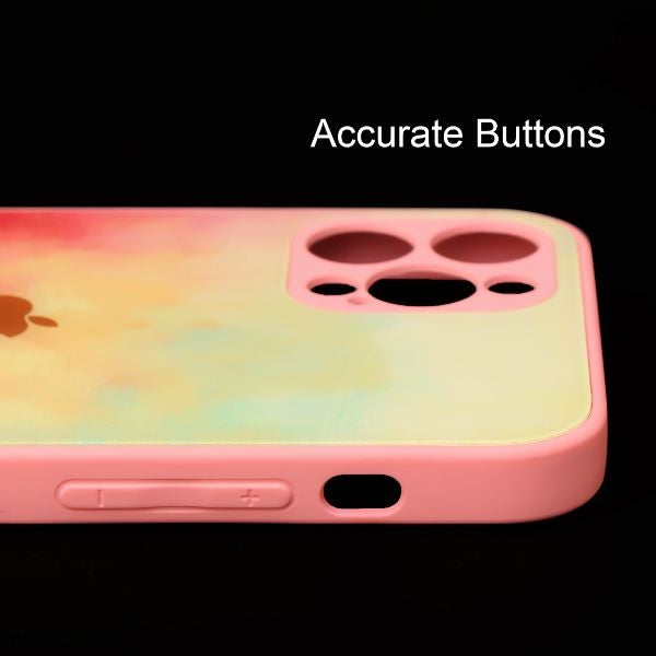 Magma oil paint mirror case for Apple iphone 13 pro max