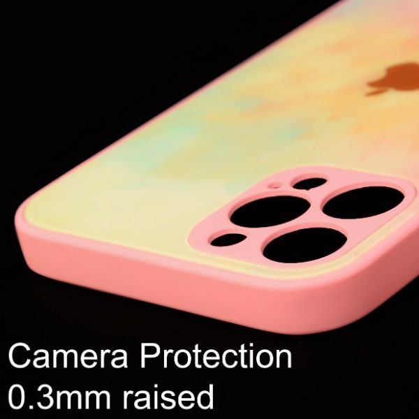 Magma oil paint mirror case for Apple iphone 13 pro max