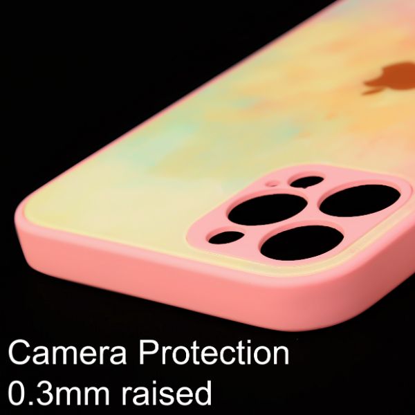 Magma oil paint mirror case for Apple iphone 12 pro max