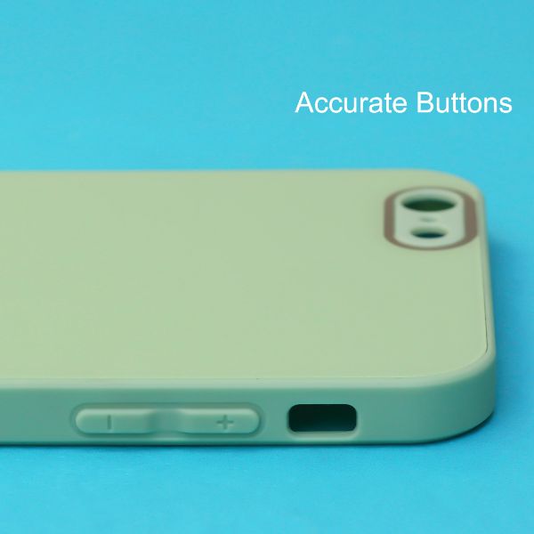 Sea Green camera Safe mirror case for Apple 6plus/6s plus