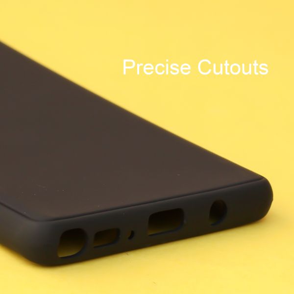 Black Silicone Case for Samsung Note 8