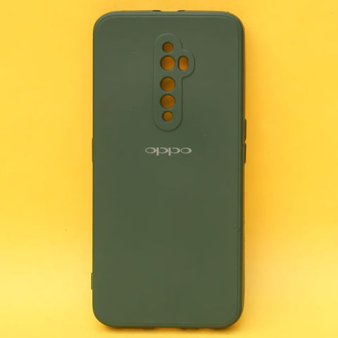 Dark Green Candy Silicone Case for Oppo Reno 2Z