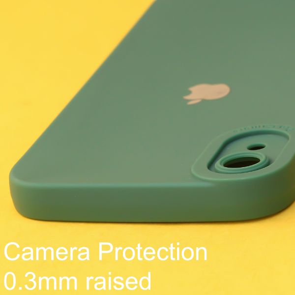 Dark Green Spazy Silicone Case for Apple Iphone XR