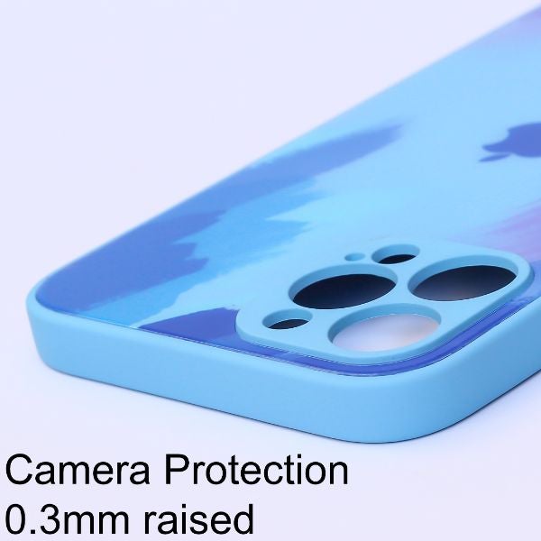 Marine oil paint mirror case for Apple iphone 13 pro max