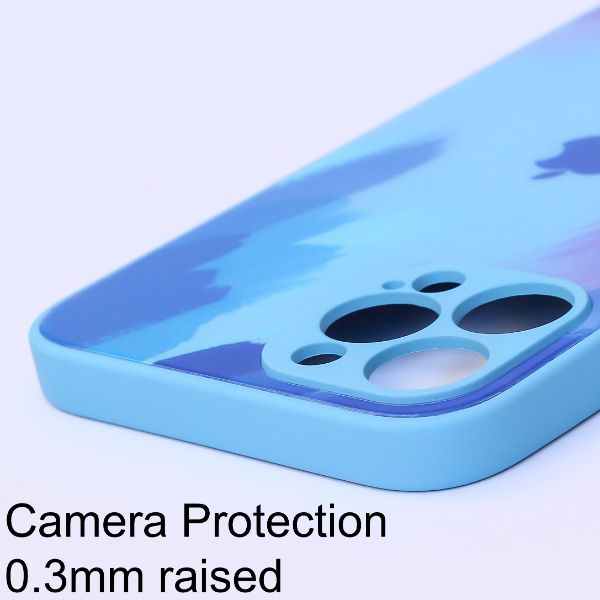 Marine oil paint mirror case for Apple iphone 12 pro max