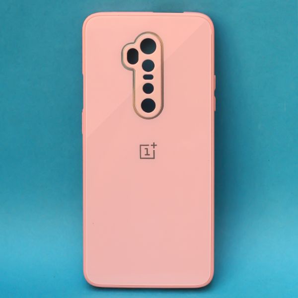 Pink camera Safe mirror case for Oneplus 7T Pro