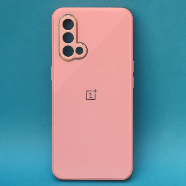 Pink camera Safe mirror case for Oneplus Nord CE