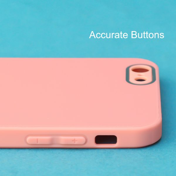 Pink camera Safe mirror case for Apple Iphone 6/6S