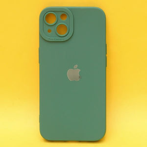 Dark Green Spazy Silicone Case for Apple Iphone 13