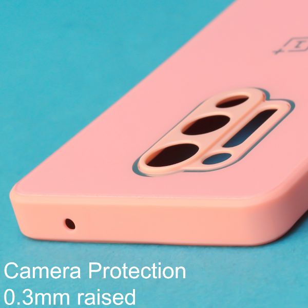 Pink camera Safe mirror case for Oneplus 8 Pro