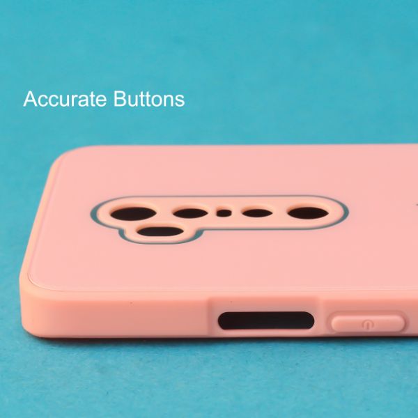 Pink camera Safe mirror case for Oneplus 7 Pro