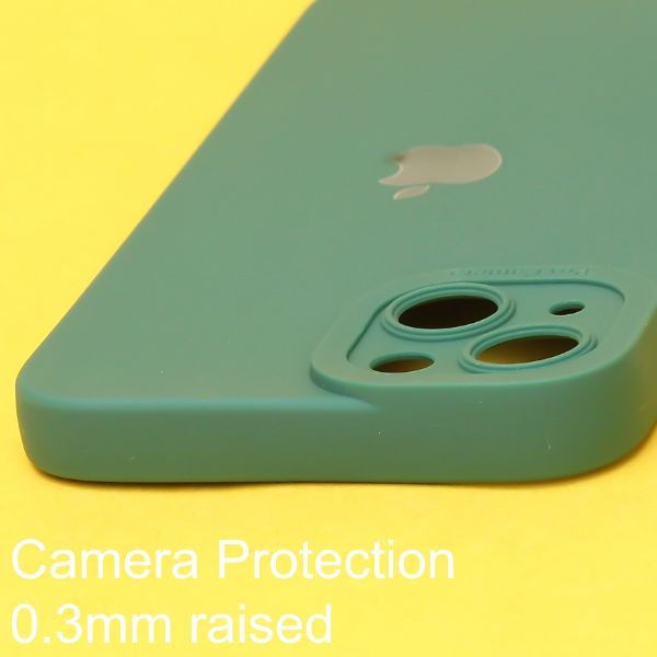 Dark Green Spazy Silicone Case for Apple Iphone 13