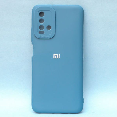 Cosmic Blue Spazy Silicone Case for Redmi 9 Power