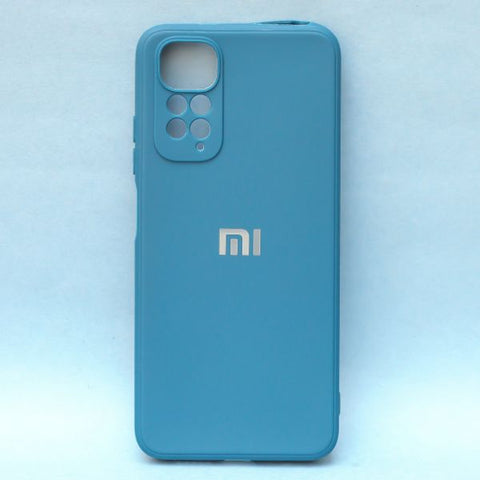 Cosmic Blue Candy Silicone Case for Redmi Note 11