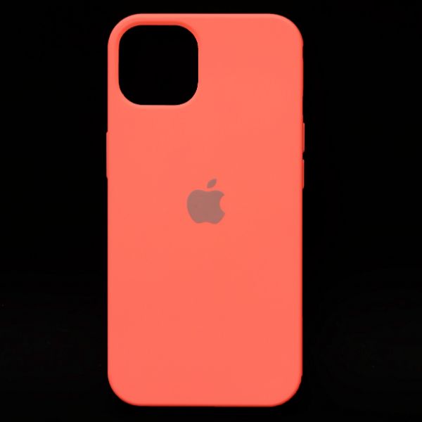 Orange Silicone Case for Apple iphone 13