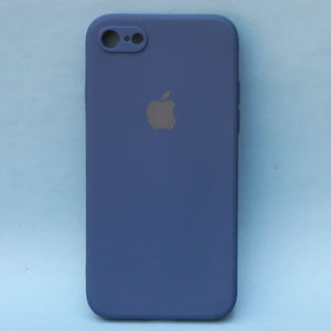 Dark Blue  Candy Silicone Case for Apple Iphone 7