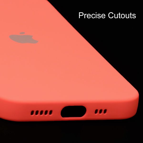 Orange Silicone Case for Apple iphone 13