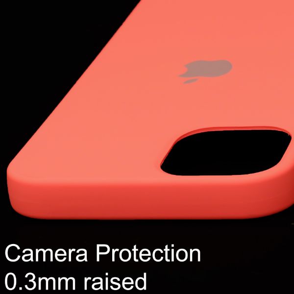 Orange Silicone Case for Apple iphone 13