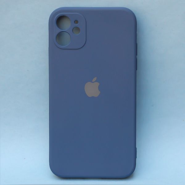 Dark Blue Candy Silicone Case for Apple Iphone 11