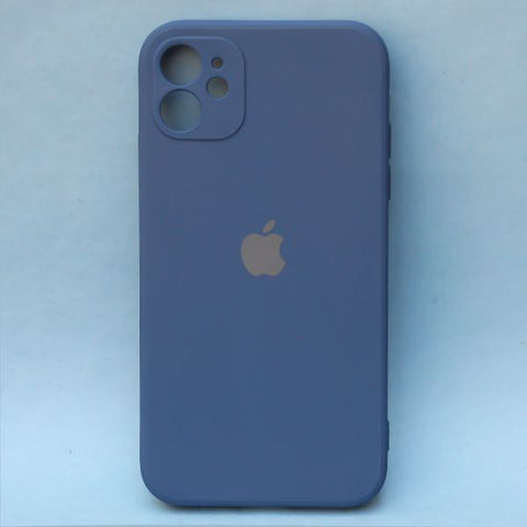 Dark Blue Candy Silicone Case for Apple Iphone 11