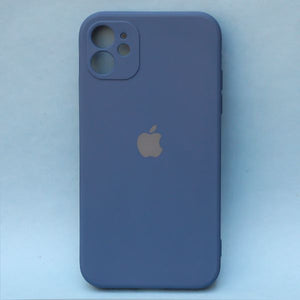 Dark Blue Candy Silicone Case for Apple Iphone 12