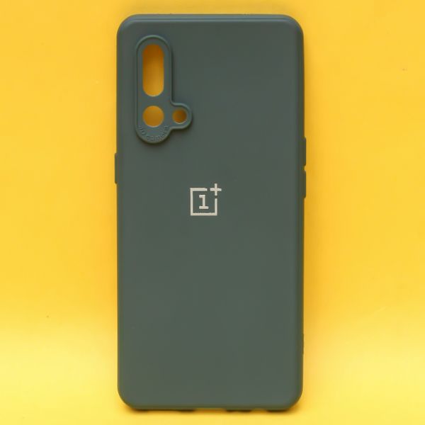 Dark Green Spazy Silicone Case for Oneplus Nord CE