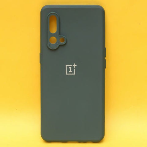 Dark Green Spazy Silicone Case for Oneplus Nord CE