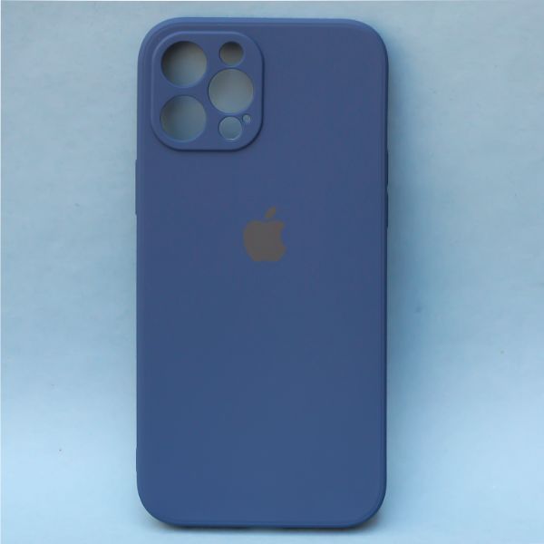 Dark Blue Candy Silicone Case for Apple Iphone 12 Pro