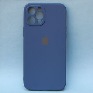 Dark Blue Candy Silicone Case for Apple Iphone 12 Pro max