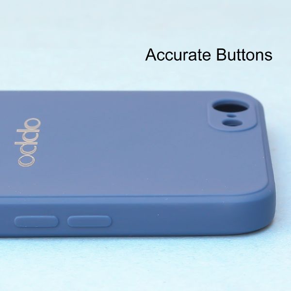 Dark Blue Candy Silicone Case for Oppo A71