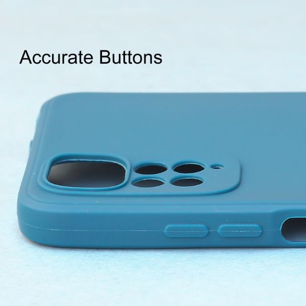 Cosmic Blue Candy Silicone Case for Redmi Note 11