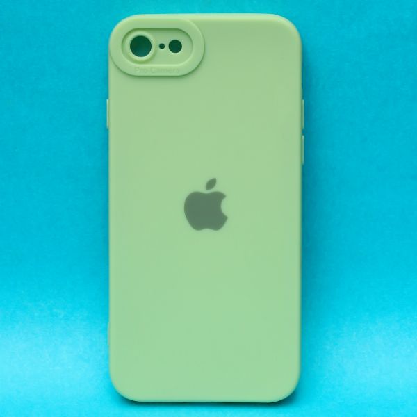 Light Green Spazy Silicone Case for Apple Iphone SE 2